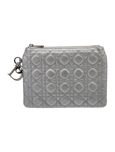 dior panarea clutch|Christian Dior Cannage Panarea Clutch .